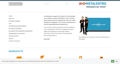 Desktop Screenshot of ao-metalektro.nl